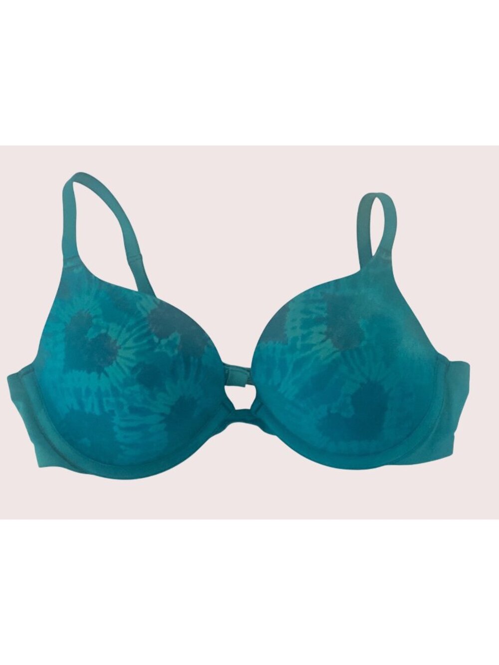 VTG Wonderbra 7875 Push Up Padded Underwire Turquoise Purple Tie Dye  Women 36C